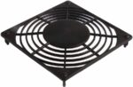 8009650070 92439-2-2929, Plastic Finger Guard for 92mm Fans, 82.5mm Hole Spacing, 92 x 92mm Hirschmann