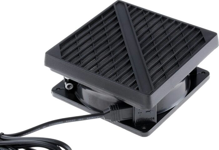 8009657852 4850N-KR1, 4000 N Series Axial Fan Kit, 230 V ac, AC Operation, 100m³/h, 10W, 119 x 119 x 38mm Hirschmann — изображение 3