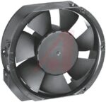 8009107004 6424R-343, 6400 Series Axial Fan, 24 V dc, DC Operation, 410m³/h, 17W, 172 x 150 x 51mm Hirschmann