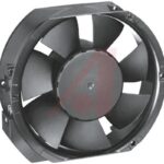 8009107004 6424R-343, 6400 Series Axial Fan, 24 V dc, DC Operation, 410m³/h, 17W, 172 x 150 x 51mm Hirschmann
