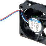 8004985351 512F/2, DC Fans Tubeaxial Fan, 50x50x15mm, 12VDC, 11.8CFM, Speed Signal/Open Collector Output Hirschmann