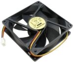 8048462166 Вентилятор Gembird FANCASE, 80x80x25, подшипник скольжения, 3pin, провод 30см Hirschmann — изображение 4