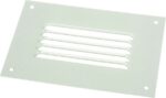 8009693830 2541235, Grey Steel Vent Grille, Parallel Slat, 110 x 160mm Hirschmann