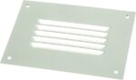 8009693830 2541235, Grey Steel Vent Grille, Parallel Slat, 110 x 160mm Hirschmann — изображение 2