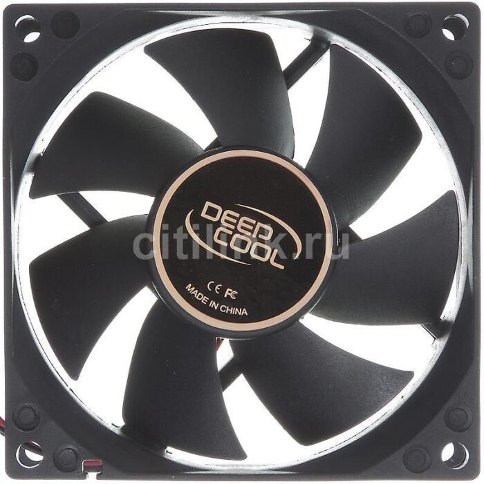8010333908 Case fan Deepcool XFAN 80 {80x80x25, Molex, 20dB, 1800rpm, 82g} Hirschmann — изображение 3