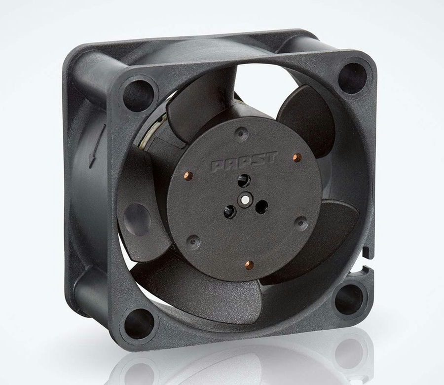 doc021412266 8009100913 414, 400 Series Axial Fan, 24 V dc, DC Operation, 10m³/h, 1W, 42mA Max, IP20, 40 x 40 x 20mm Hirschmann — изображение 1