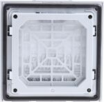 8033849984 3237200, 92mm Sq Fan Filter Guard Assembly Acrylonitrile Butadiene Styrene (ABS) Hirschmann — изображение 4