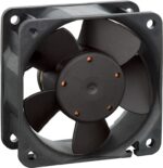 8477084934 614NGML,DC Axial Fan, 24 V, Square, 60 mm, 25 mm, Sleeve Bearing, 14.7 CFM Hirschmann — изображение 2