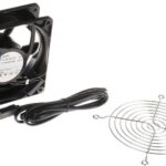 8009695680 4600N-KR0, 4000 N Series Axial Fan Kit, 115 V ac, AC Operation, 180m³/h, 18W, 119 x 119 x 38mm Hirschmann