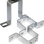 8018701844 BRK-84, Fan Accessories Support Bracket for OAM Open Frame Motor Series, Steel, 84mm Hirschmann