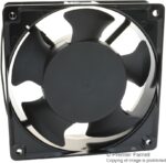 8000181906 MC002104, AC Axial Fan, 220V, Square, 120 mm, 38 mm, Ball Bearing, 92 CFM Hirschmann — изображение 2