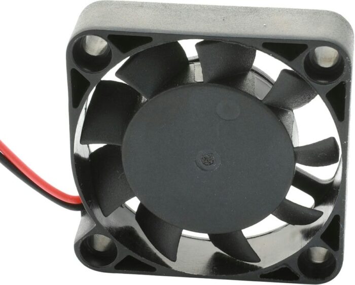 8000181909 MC002111, DC Axial Fan, 12 V, Square, 50 mm, 11 mm, Sleeve Bearing, 10.43 CFM Hirschmann — изображение 2