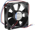 8009102091 612FH, 600 F Series Axial Fan, 12 V dc, DC Operation, 33m³/h, 1.4W, 117mA Max, 60 x 60 x 15mm Hirschmann