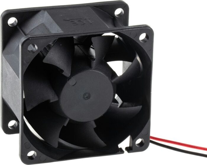 8005941320 PMD2406PMB1-A.(2).GN, Fan Tubeaxial 24VDC Square - 60mm L x 60mm H Ball 56.5 CFM (1.58m³/min) 2 Wire Leads Hirschmann — изображение 7