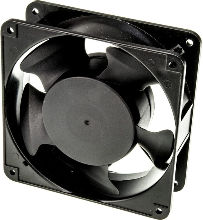 8006180930 SP100A-1123XST.GN, Fan Tubeaxial 115VAC Square - 120mm L x 120mm H Sleeve 115.0 CFM (3.22m³/min) 2 Terminals Hirschmann — изображение 4