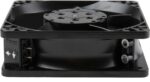 8006146046 4840N, Fan Tubeaxial 115VAC Square - 119mm L x 119mm H Sintec 50.0 CFM (1.40m³/min) 2 Terminals Hirschmann — изображение 5