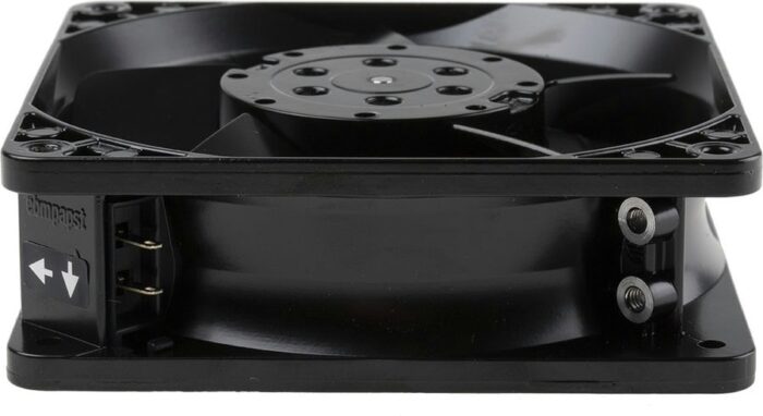 8006146046 4840N, Fan Tubeaxial 115VAC Square - 119mm L x 119mm H Sintec 50.0 CFM (1.40m³/min) 2 Terminals Hirschmann — изображение 5