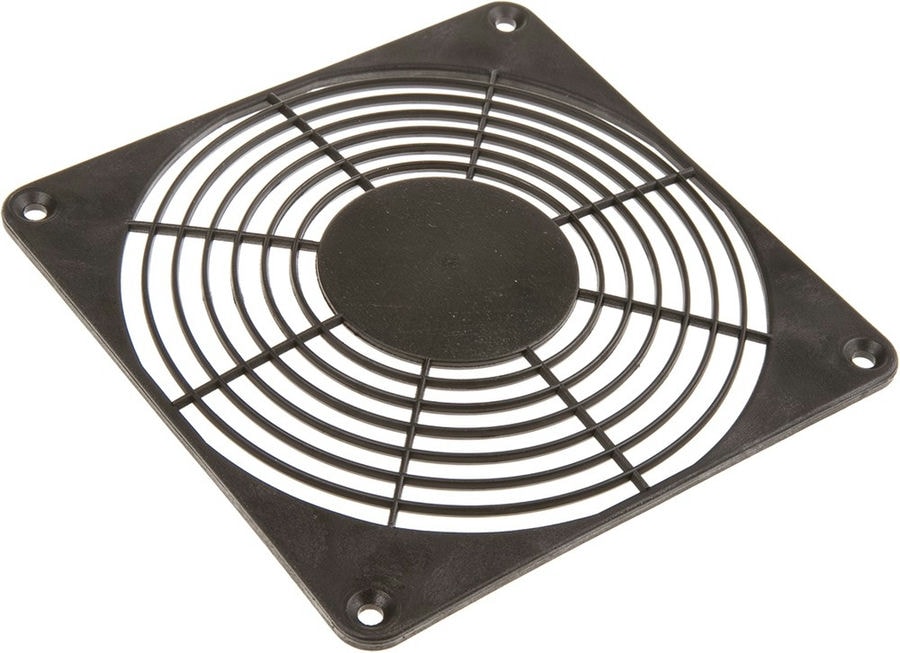 doc021609228 8009692723 88601-2-2929, Plastic Finger Guard for 127mm Fans, 127 x 127mm Hirschmann — изображение 1