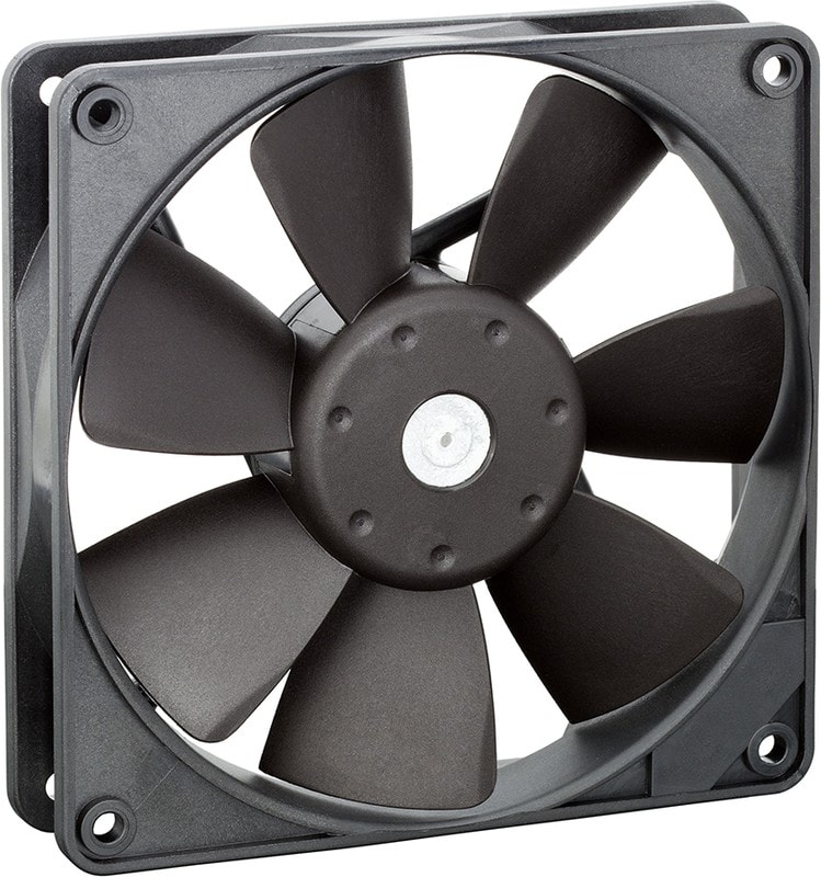 doc021668927 8000934258 4412FGMPR,DC Axial Fan, 12 V, Square, 119 mm, 25.4 mm, Sleeve Bearing Hirschmann — изображение 1