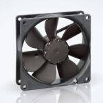 8002772925 3412 N/2GLE-454, 3400 N Series Axial Fan, 12 V dc, DC Operation, 61m³/h, 1.1W, IP20, 92 x 92 x 25mm Hirschmann