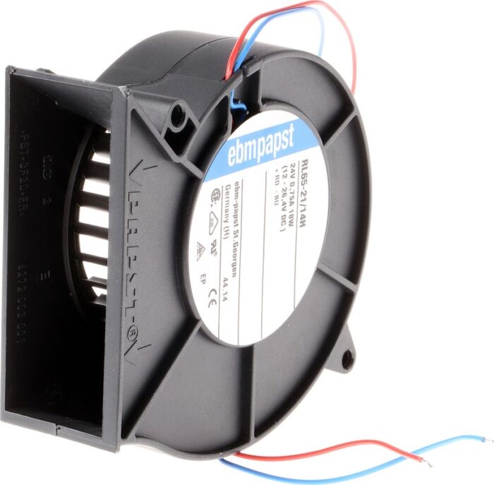 8021102103 Вентилятор Ebmpapst RL65-21/14H 24V 0.75A 18W УЛИТКА 2pin Hirschmann — изображение 4