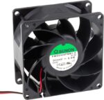 8002759025 PMD2408PMB1-A (2).GN, Вентилятор осевой, 24В DC, 80x80x38мм, подшипник качения, 143куб.м/ч, 55дБА Hirschmann — изображение 9