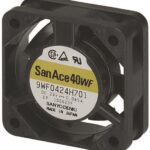 8005415577 9WF0424F6D01, DC Fans DC Axial Fan, 40x40x20mm, 24VDC, Oil Proof, Locked Rotor Sensor Hirschmann