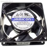 8000220644 JA1238H2B0N-T, (120*120*38 220V), Вентилятор 220В AC, 2600об/мин., 2.4м3/мин, 120х120х38мм, подшипник качения, тип вывода - терминал Hirschmann