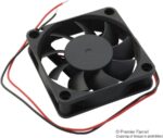 8000391054 MC002109, DC Axial Fan, 12 V, Square, 60 mm, 15 mm, Hydro Wave Bearing, 18.84 CFM Hirschmann — изображение 2