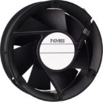 8034021024 17250VE-48R-GT-00, Fan Tubeaxial 48VDC Round - 172.7mm Dia Ball 346.1 CFM (9.69m³/min) 3 Wire Leads Hirschmann