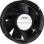8033968920 17250VE-24R-GT-00, Fan Tubeaxial 24VDC Round - 172.7mm Dia Ball 346.1 CFM (9.69m³/min) 3 Wire Leads Hirschmann