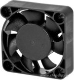 8002940290 EC4010H12B, (40*40*10 12V), Вентилятор 12В, 40х40х10мм, подшипник качения, 5500 об/мин 2 вывода Hirschmann