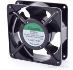 8008673954 DP200A-2123XBT.GN, Fan Tubeaxial 220 ~ 240VAC Square - 120mm L x 120mm H Ball 117.0 CFM (3.28m³/min) 2 Terminals Hirschmann — изображение 3