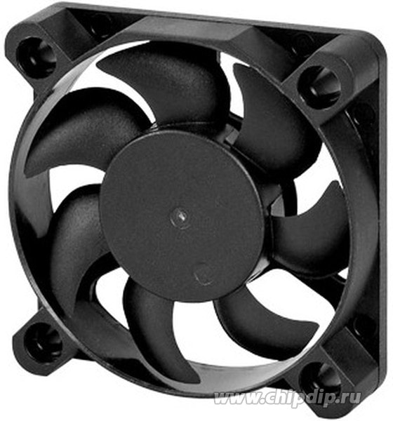 doc022409633 8005548557 EC5010H12S, (50*50*10 12V), Вентилятор 12В, 50х50х10мм, подшипник скольжения, 5000 об/мин Hirschmann — изображение 1