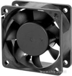 8003687541 EC6025H12BP, (60*60*25 12V 4pin), Вентилятор 12В, 60х60х25мм, подшипник качения, 5000 об/мин, кабель 3-- 4 вывода (ШИМ) Hirschmann — изображение 2