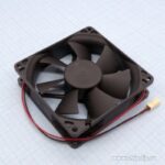 8003224350 EC9225HH12B, (92*92*25 12V), Вентилятор 12В, 92х92х25мм, подшипник качения, 3000 об/мин Hirschmann
