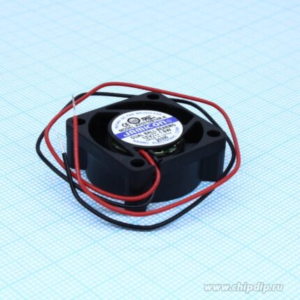 8003294804 KF0210B1HR-R, (25*25*10 12V провод), Вентилятор 12В Dc, 25х25х10мм подшипник качения Hirschmann