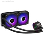 8015946682 EX293457RUS, Комплект водяного охлаждения ExeGate BlackWater-240V2.PWM.RGB (RGB подсветка, LGA2066/2011/1366/1150/ 1151/1155/1156/ 1200/1700 Hirschmann
