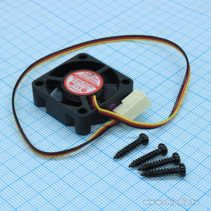 8007977720 EC3010H12BA, вентилятор 30х30х10 мм, 12В Hirschmann — изображение 3