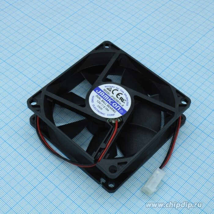 8845078329 JF0825B1H-R, вентилятор 12В 80х80х25мм подшипник качения 3000об/мин Hirschmann — изображение 7