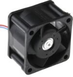 8009482428 414J, 400 Series Axial Fan, 24 V dc, DC Operation, 19m³/h, 2.3W, 100mA Max, IP20, 40 x 40 x 25mm Hirschmann — изображение 4