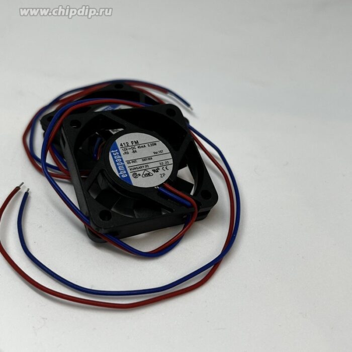 8009482486 412FM, 400 F Series Axial Fan, 12 V dc, DC Operation, 6m³/h, 500mW, 42mA Max, 40 x 40 x 10mm Hirschmann — изображение 5