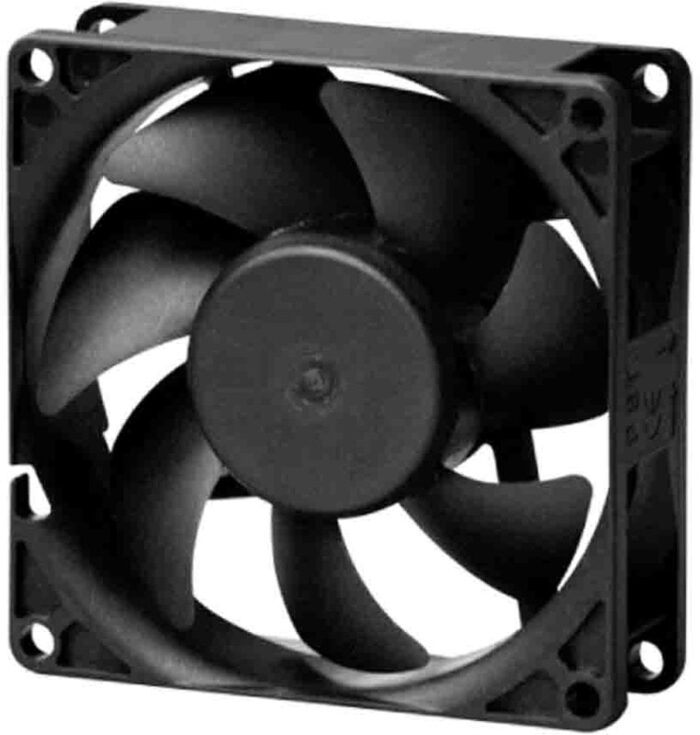 8007034789 HA80251V4-1000U-A99, Вентилятор осевой, 12В DC, 80x80x25мм, подшипник Vapo, 40,39куб.м/ч, 20,4дБА Hirschmann — изображение 3