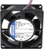 8008786521 Вентилятор Ebmpapst 8314HU 80x80x32 DC защита IP 68 2pin 24v Hirschmann — изображение 4