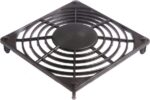 8004692375 92162-2-2929, Fan Accessories Plastic Finger Guard for W2G076/W2E076/W2S076 Series, Barbed Insert, 80mm Hirschmann — изображение 3