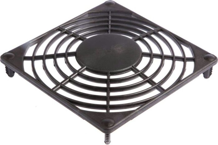 8004692375 92162-2-2929, Fan Accessories Plastic Finger Guard for W2G076/W2E076/W2S076 Series, Barbed Insert, 80mm Hirschmann — изображение 3