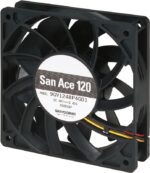8007111121 9GV1224P4G01, DC Fans DC Axial Fan, 120x120x25mm, 24VDC, Guide Vane, Tachometer, PWM Hirschmann — изображение 2