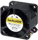8044697703 Вентилятор Sanyo Denki San Ace 40 9WL0412P3G001 12V DC 0.4A 40x28 4pin Hirschmann — изображение 2
