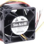 8049621366 Вентилятор Sanyo Denki San Ace 60 9GA0612P1J03 12V DC 1.5A 60X38 4pin () Hirschmann