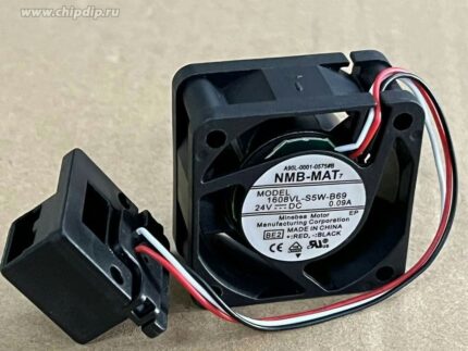 8015635633 Вентилятор NMB 1608VL-S5W-B69 (Fanuc A90L-0001-0575) 24V DC 0.09A 40X20 3pin Hirschmann